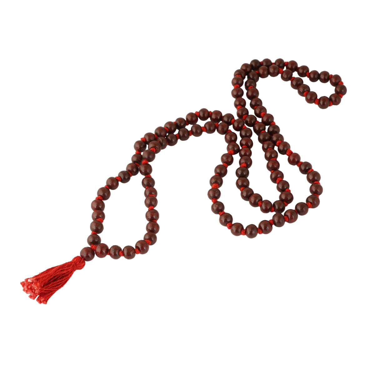 Sandalwood Mala (Red)