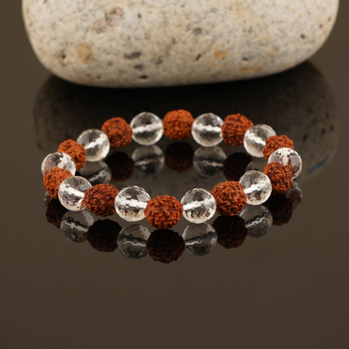 Rudraksh Crystal Bracelet